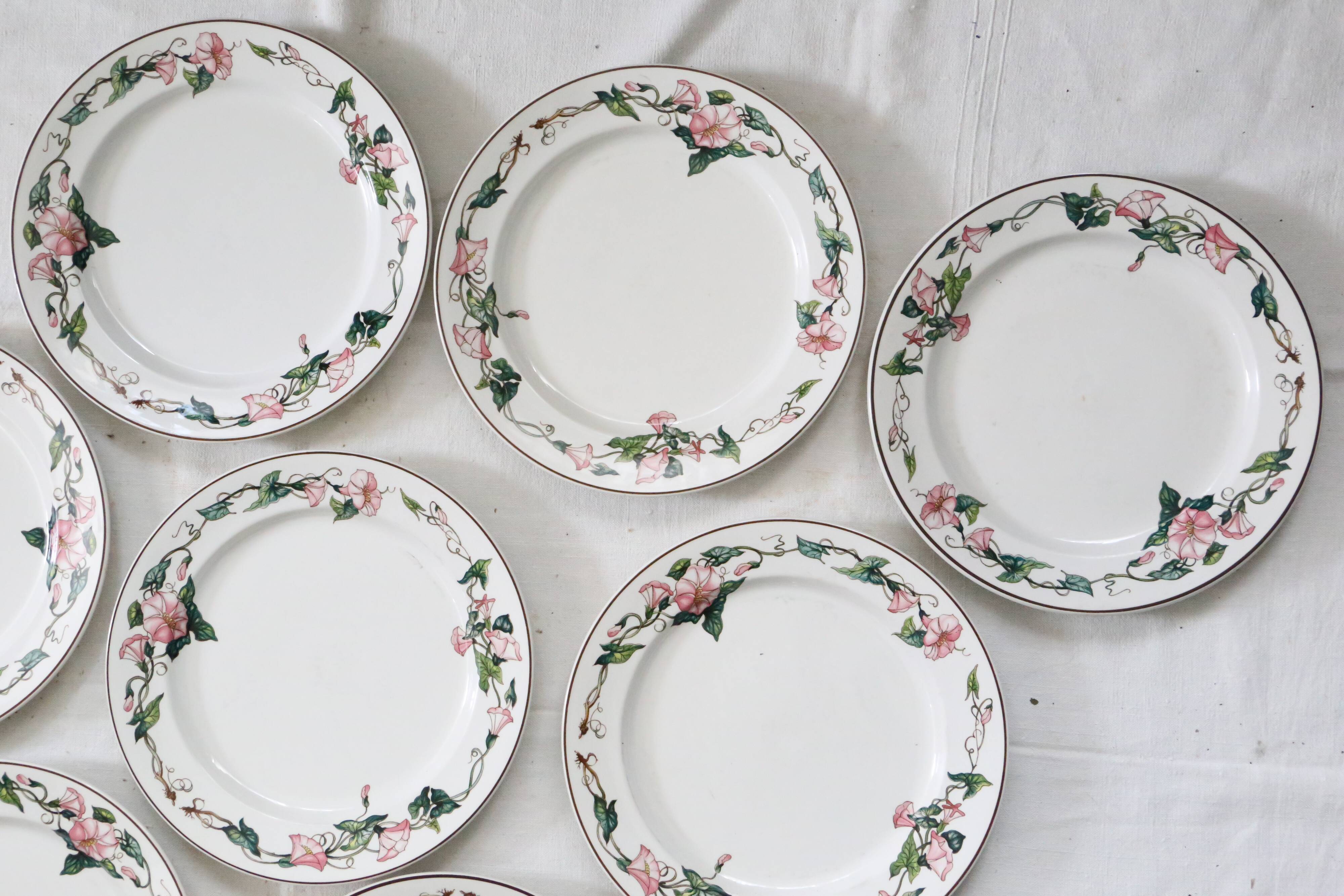 Flat plates 9 earthenware, model Palermo de Villeroy and Boch