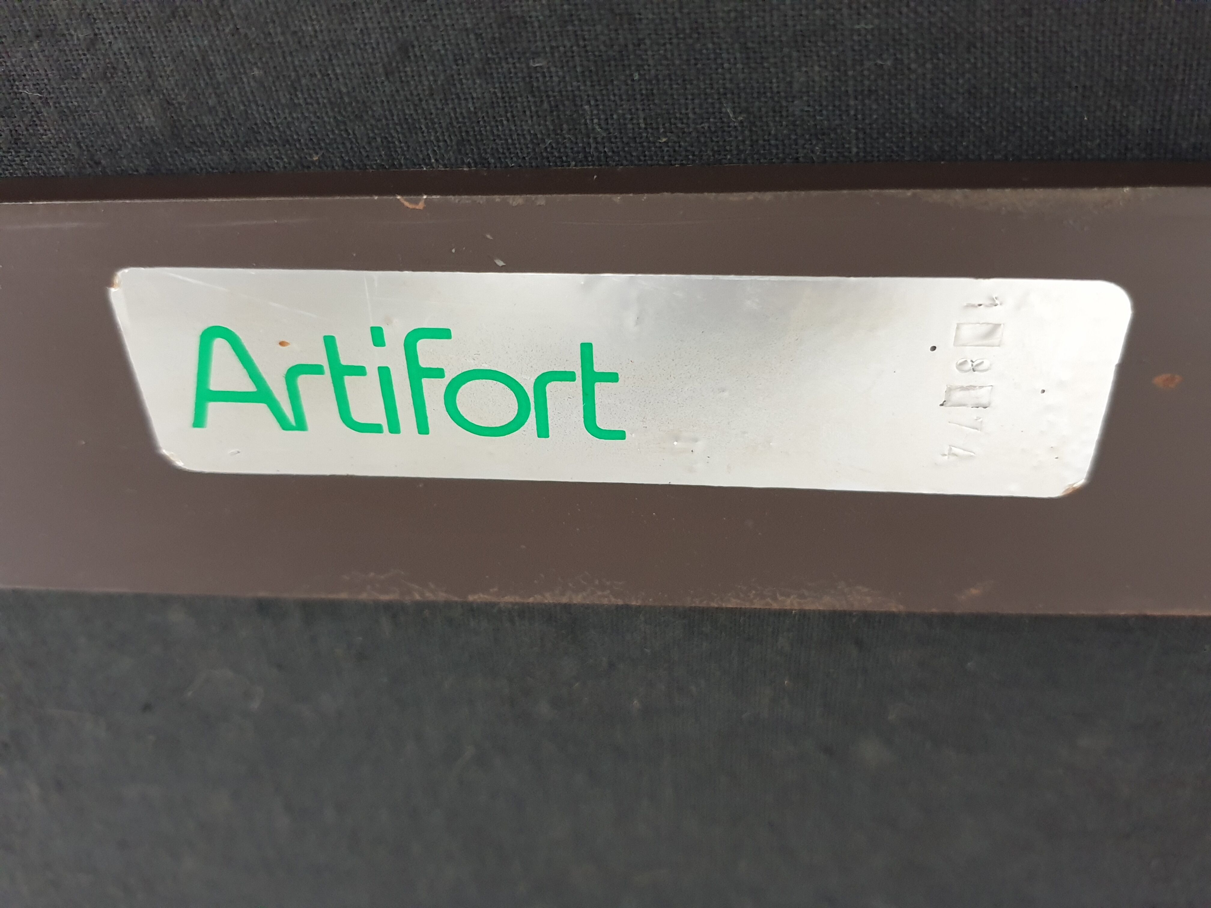 Vintage leather sofa by Kho Liang ie for Artifort, 1960s