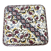 Dessous de plat Vintage en faïence de Gien décor bleuets