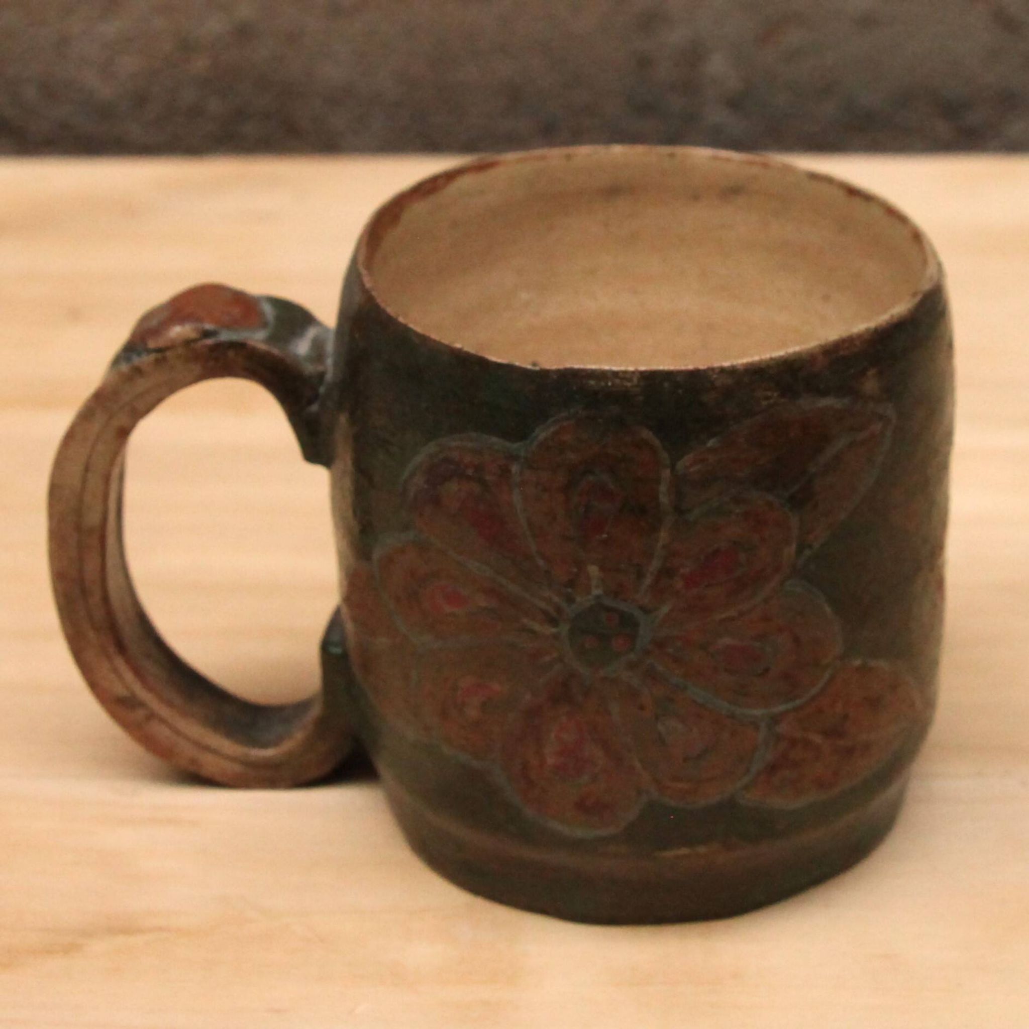 Handmade ceramic mug