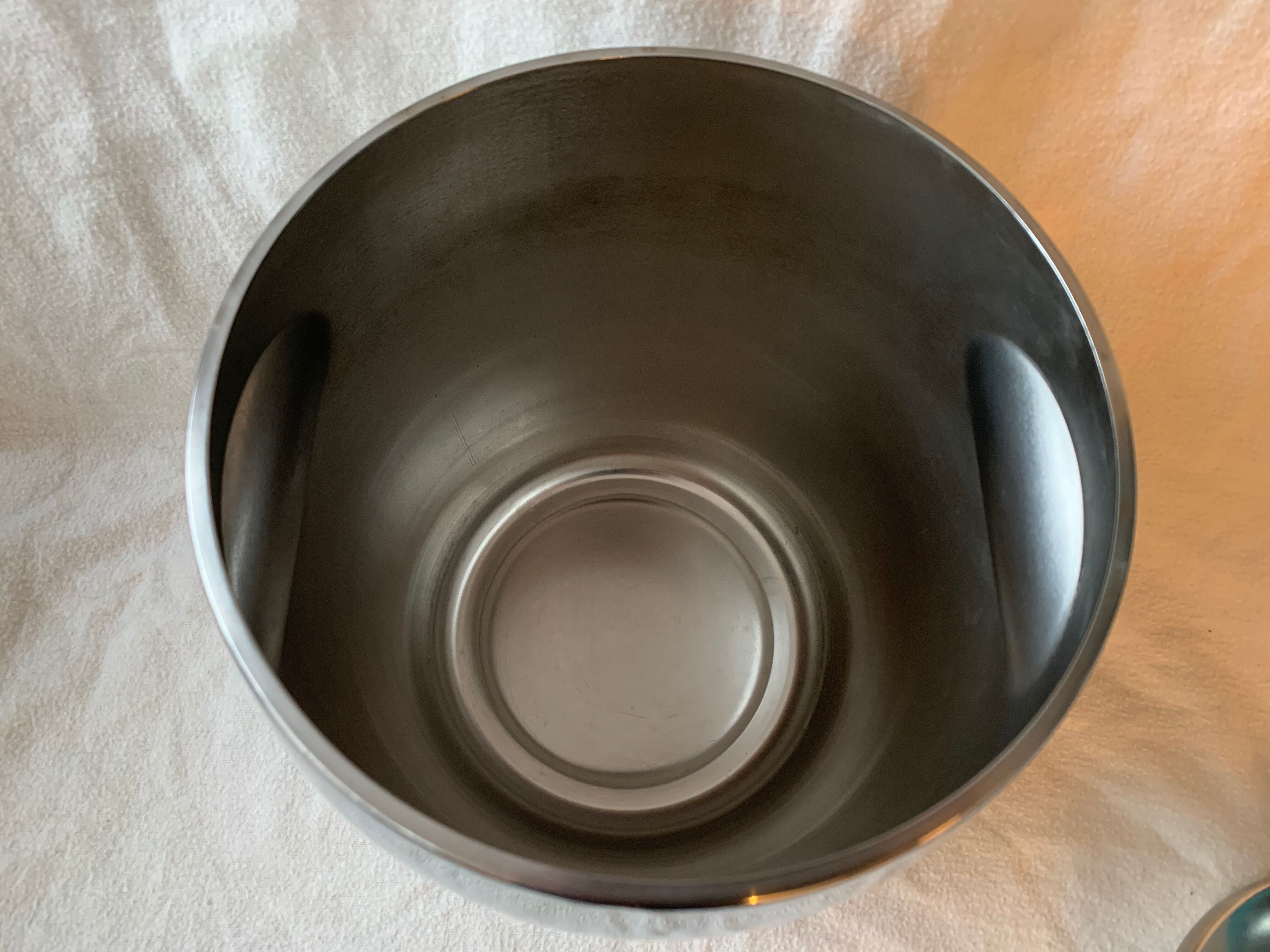 Seau à champagne italien Alessi Alfra design Massoni et Mazzeri 1957