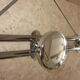 Old chrome coat rack