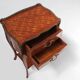 Exquisite pair of Louis XVI bedside tables, Belgium ca. 1950