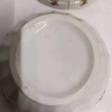 Vintage faceted bowls