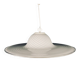Swirling glass pendant from Murano by Vetri, Italy, 1970s.