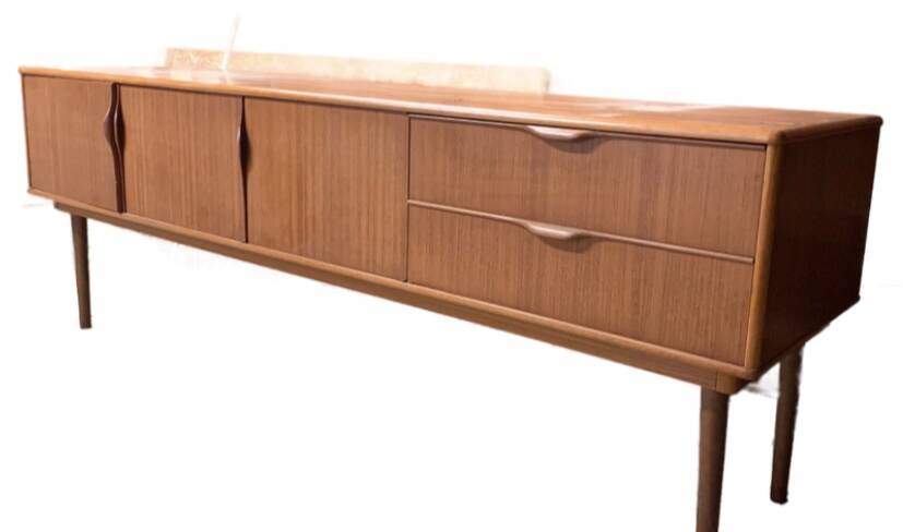 Vintage Scandinavian teak sideboard