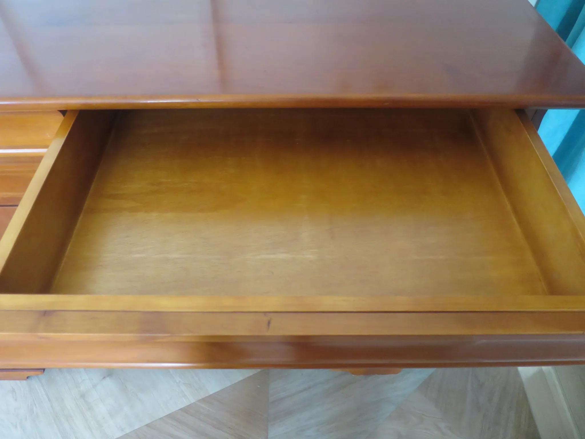 Louis Philippe buffet - 2 drawers - 2 doors - cherry wood - solid wood - dowelled