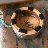 Ceramic plate, 1980s