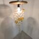 Tulipan ceiling light by Kalmar, 1960s