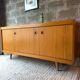 Scandinavian teak enfilade buffet, LB Kofod-Larsen, 1960.