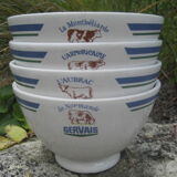 Set of 4 bowls Niderviller Gervais