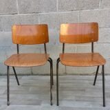 Pair of Marko chairs 60s