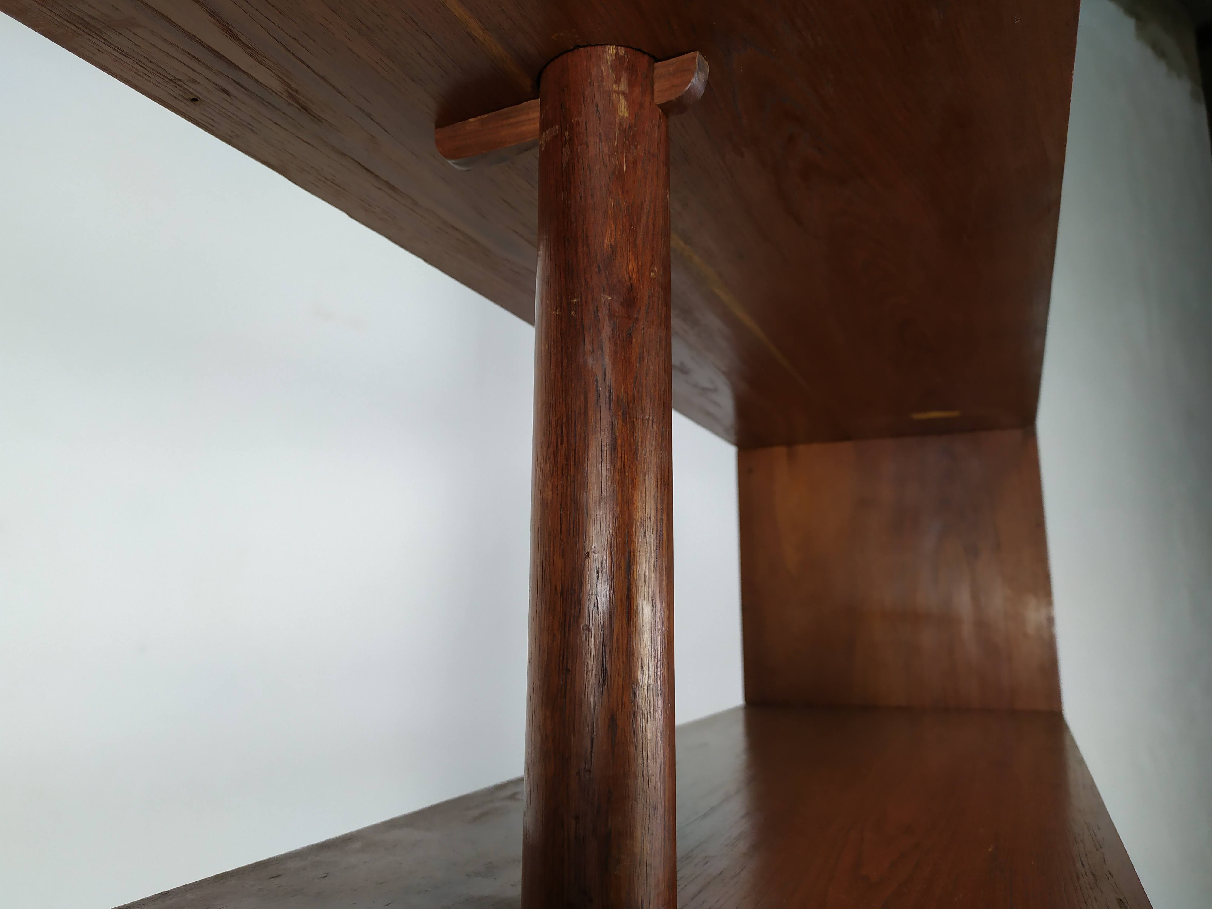 Oak shelf art deco style