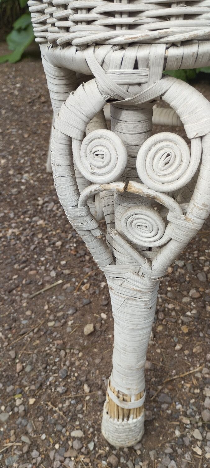 Victorian peacock style armchair