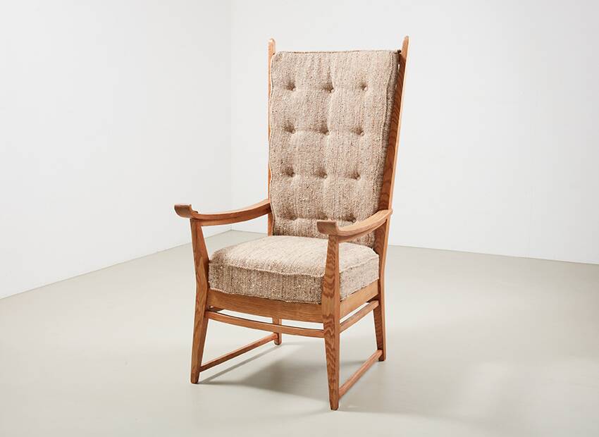 Bas van Pelt 'Throne' Armchair for My Home Netherlands 1938