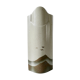 Vase en porcelaine de Virebent, décor paysage