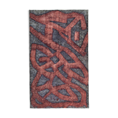 Tapis Hi-Low nouée à la main Oriental années 1980 157 cm x 264 cm