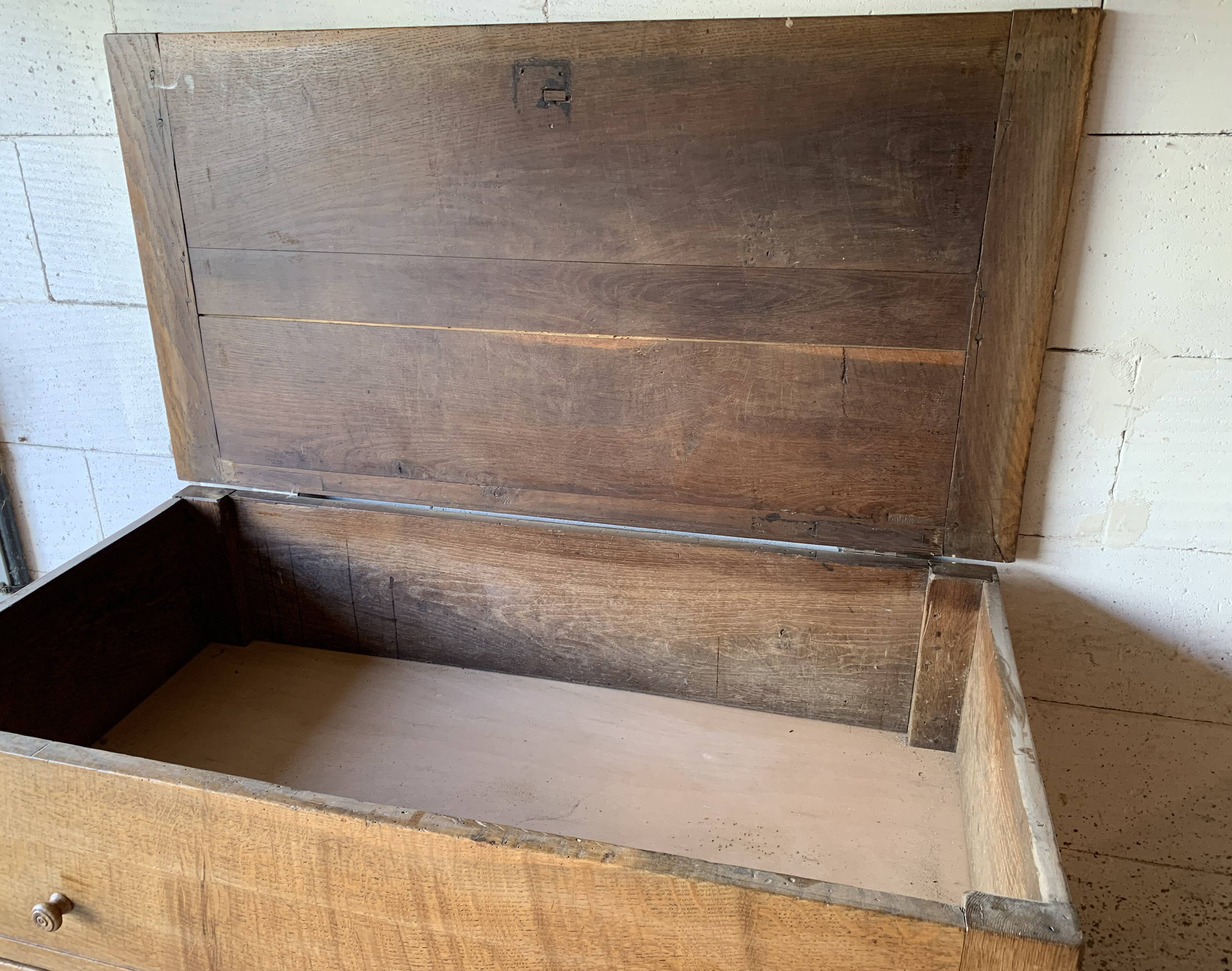 Chest of drawers, solid wood chest of drawers, 1950s