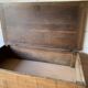 Commode, maie en bois massif, années 50