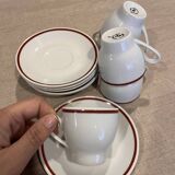 Service a thé en porcelaine