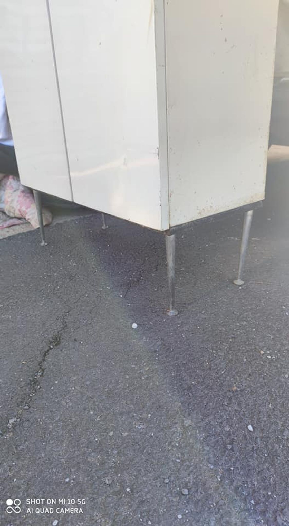 Kitchen steel buffet around 1950/60