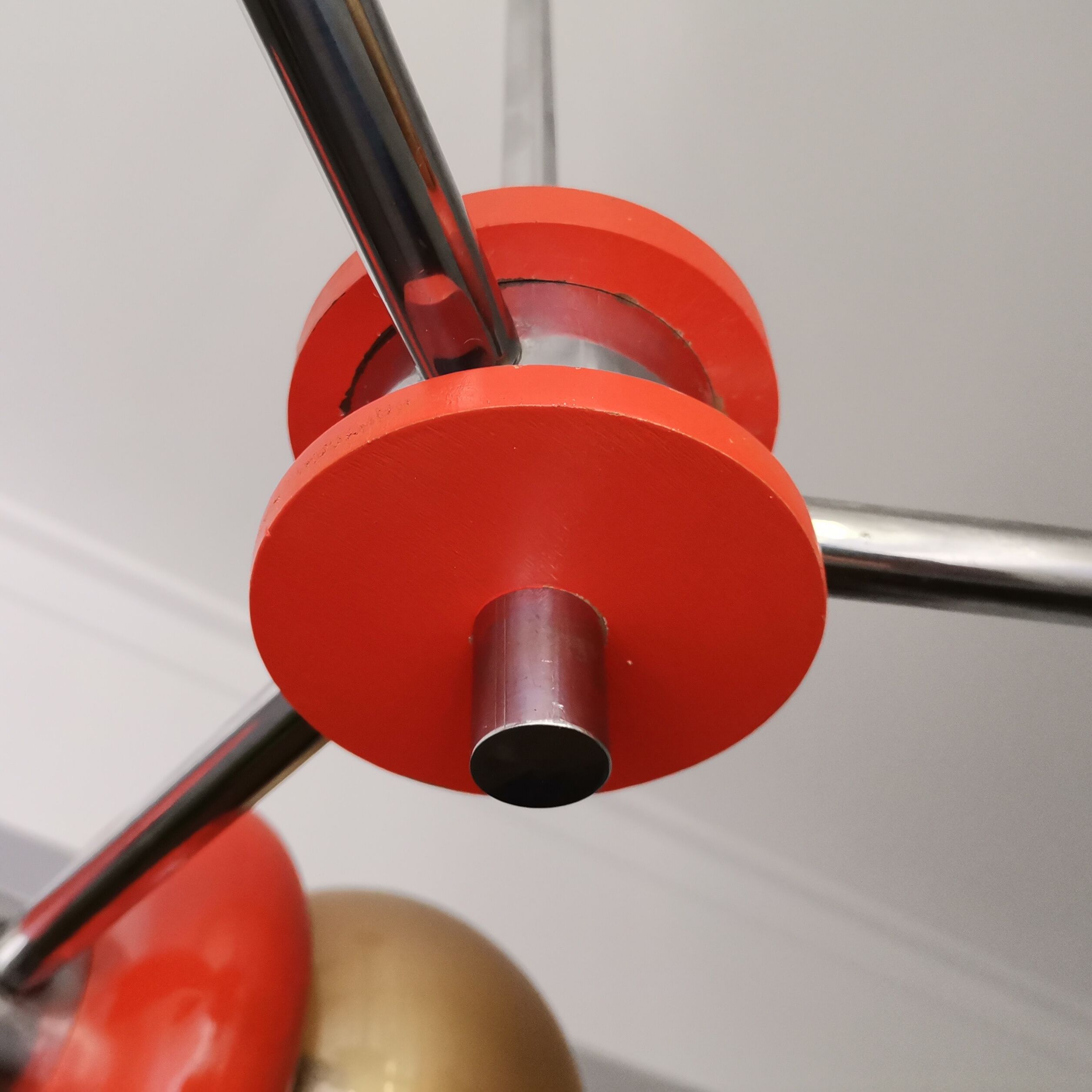 Vintage space age sputnik chandelier