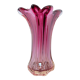 Pink vase of  Fratelli Toso - chambord