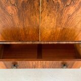 Art Deco Walnut Burl Wardrobe 1930