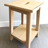 Skated wooden stool