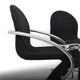 Verner Panton for Fritz Hansen 1973 Series 1-2-3 Butterfly Base