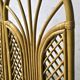 Paravent vintage en rotin et bambou 1950/60