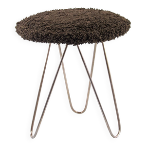 tabouret vintage en bronze - 1950