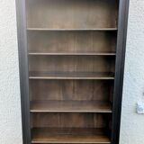Open bookcase black 20th century
