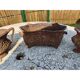 4 cast iron planters from 1900 in Charleville - Mézières