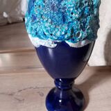 Fat VallaurisLava ceramic vase/amphora/jar