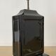 Vintage black ceramic lamp base 1980