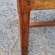 Table de ferme en chêne 6 pieds 2 tiroirs 200cm