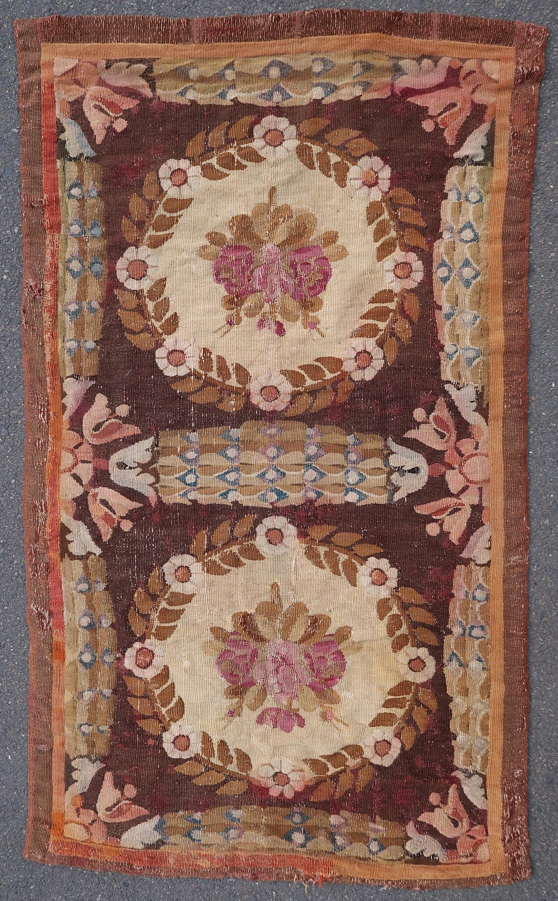 French rug Aubusson 1800 164x95cm