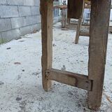 198 cm old wooden workbench carpenter