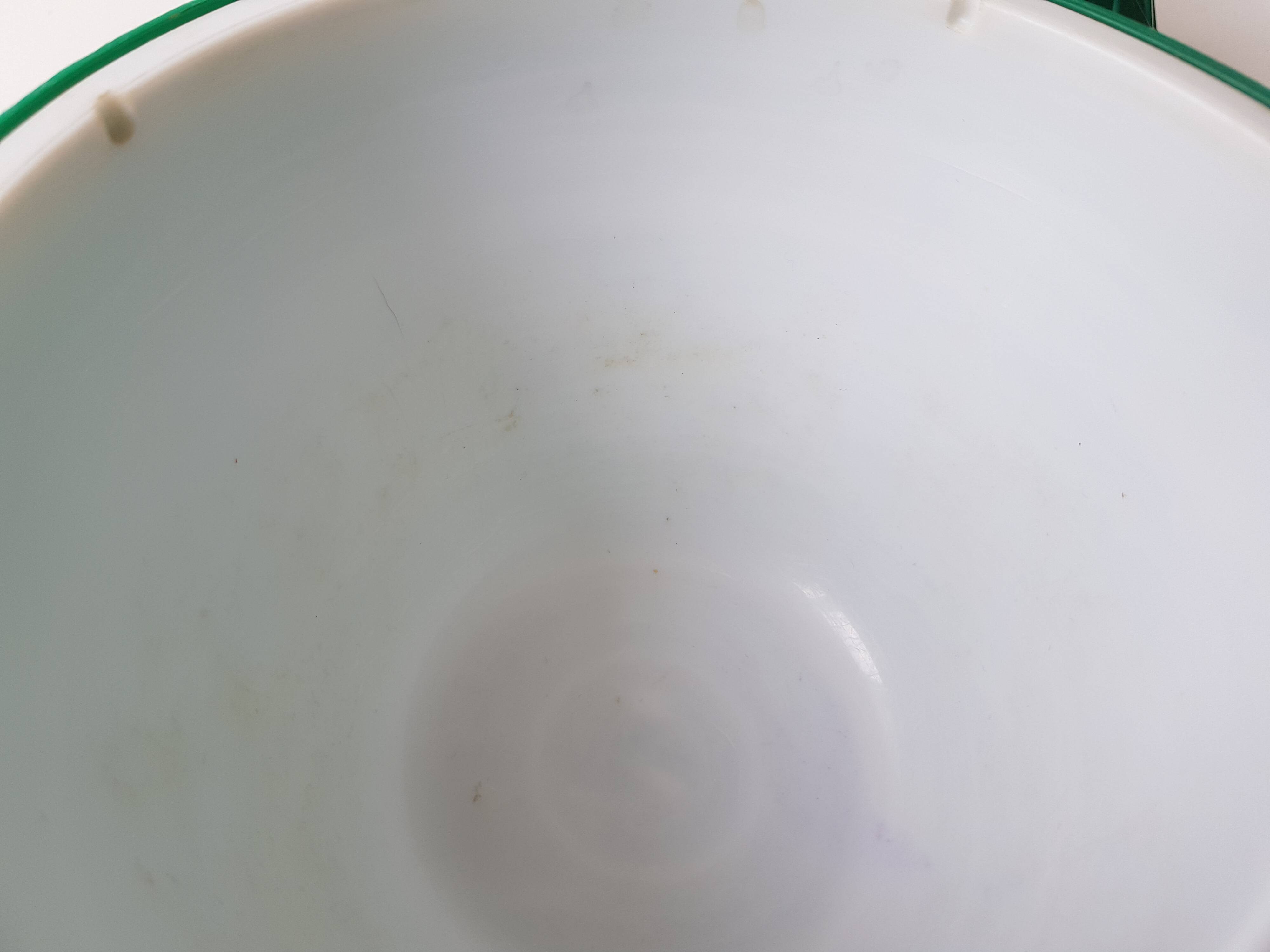 Vintage green "pineapple" ice cube bucket from the 1970s - 70's