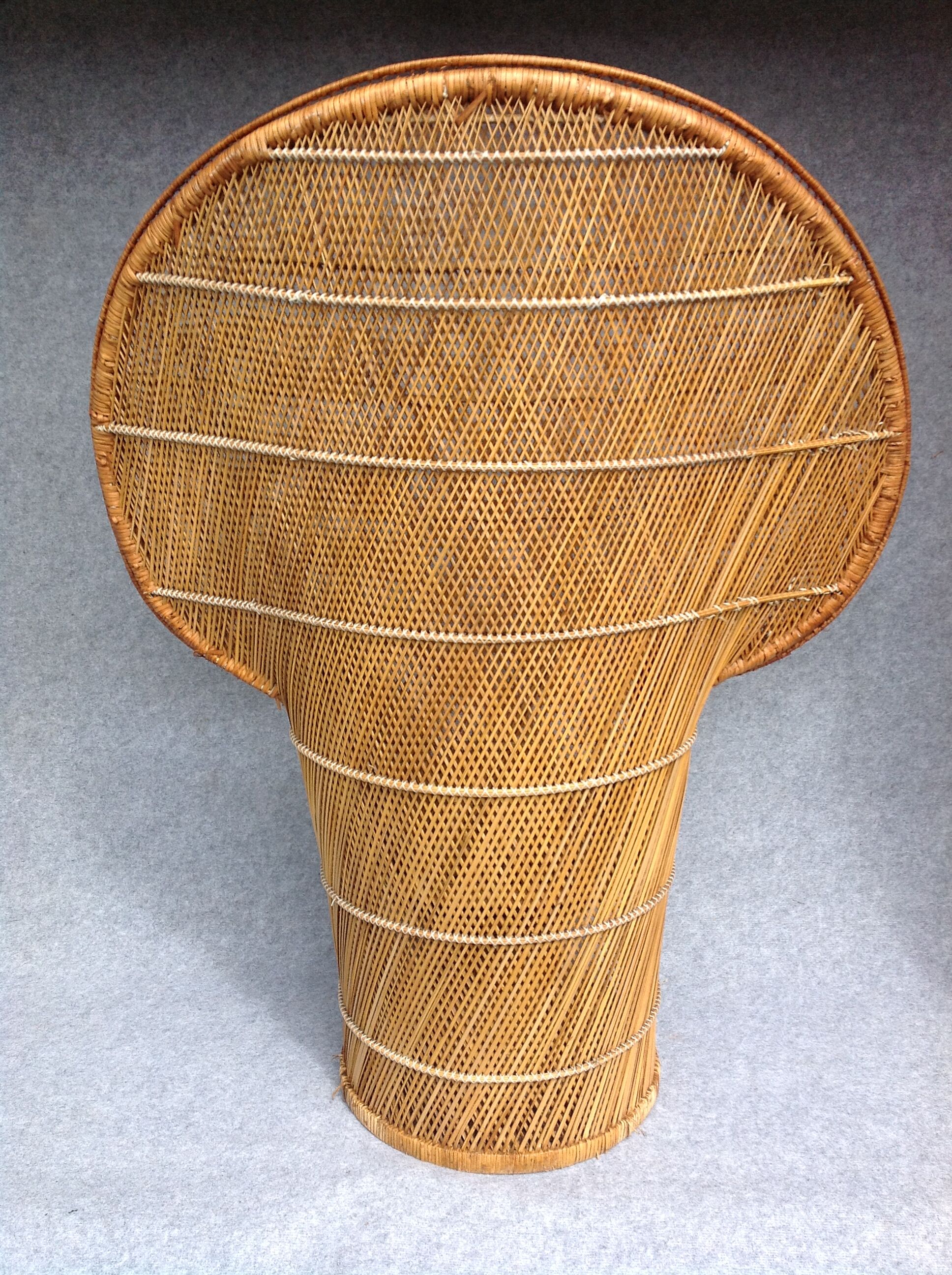 Fauteuil Emmanuelle xxl en rotin