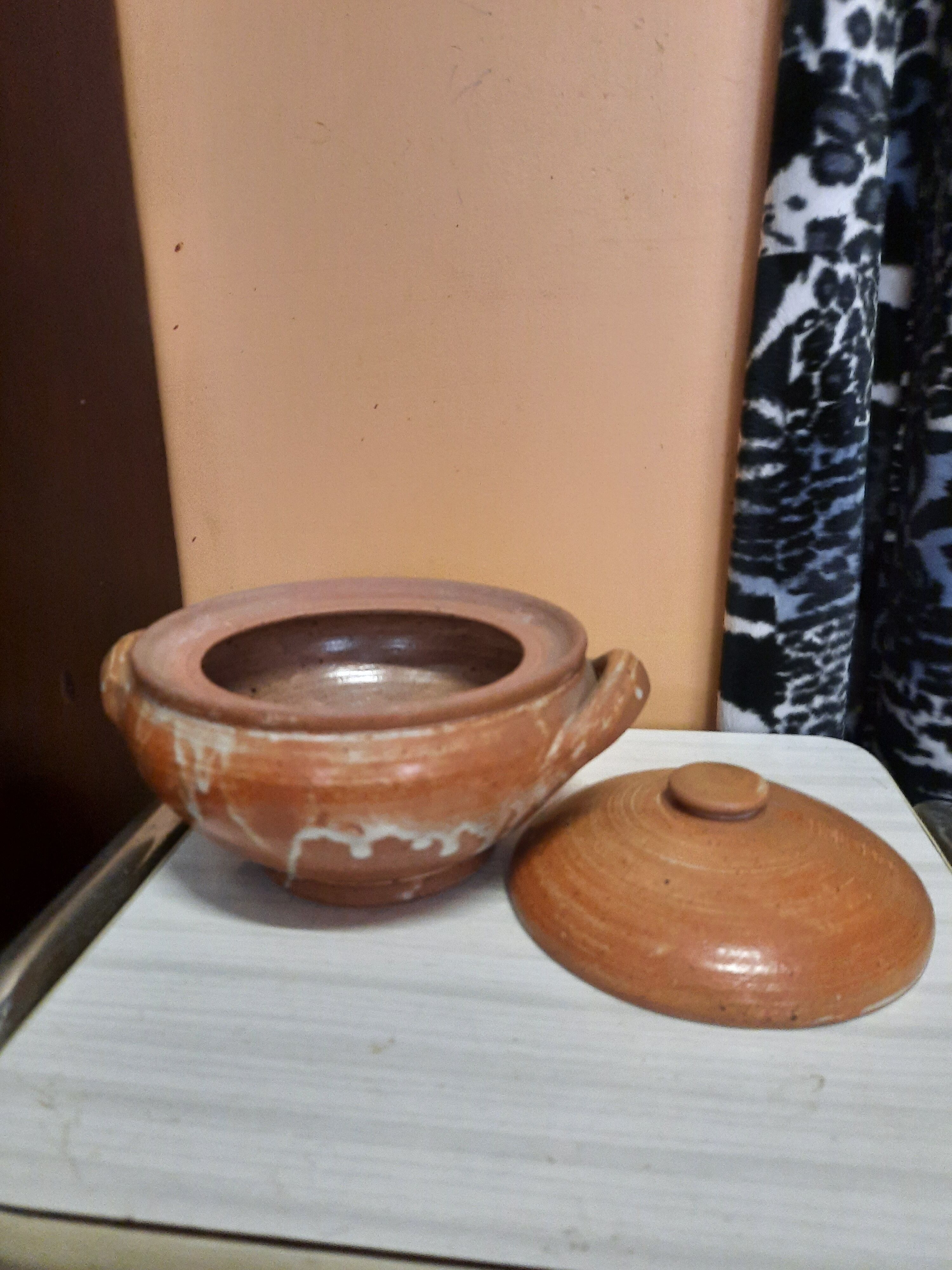 Vintage stoneware pot