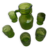 Vintage 60s Orange Service