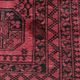 Bukhara carpet of Afghan origin, entirely hand-knotted. Dimensions: 254x154.