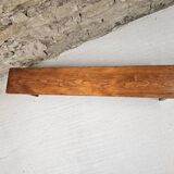 solid pine bench nursery school 1970 vintage