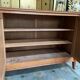 Vintage 1960s oak and oak marquetry sideboard