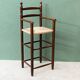 Children's high chair, straw