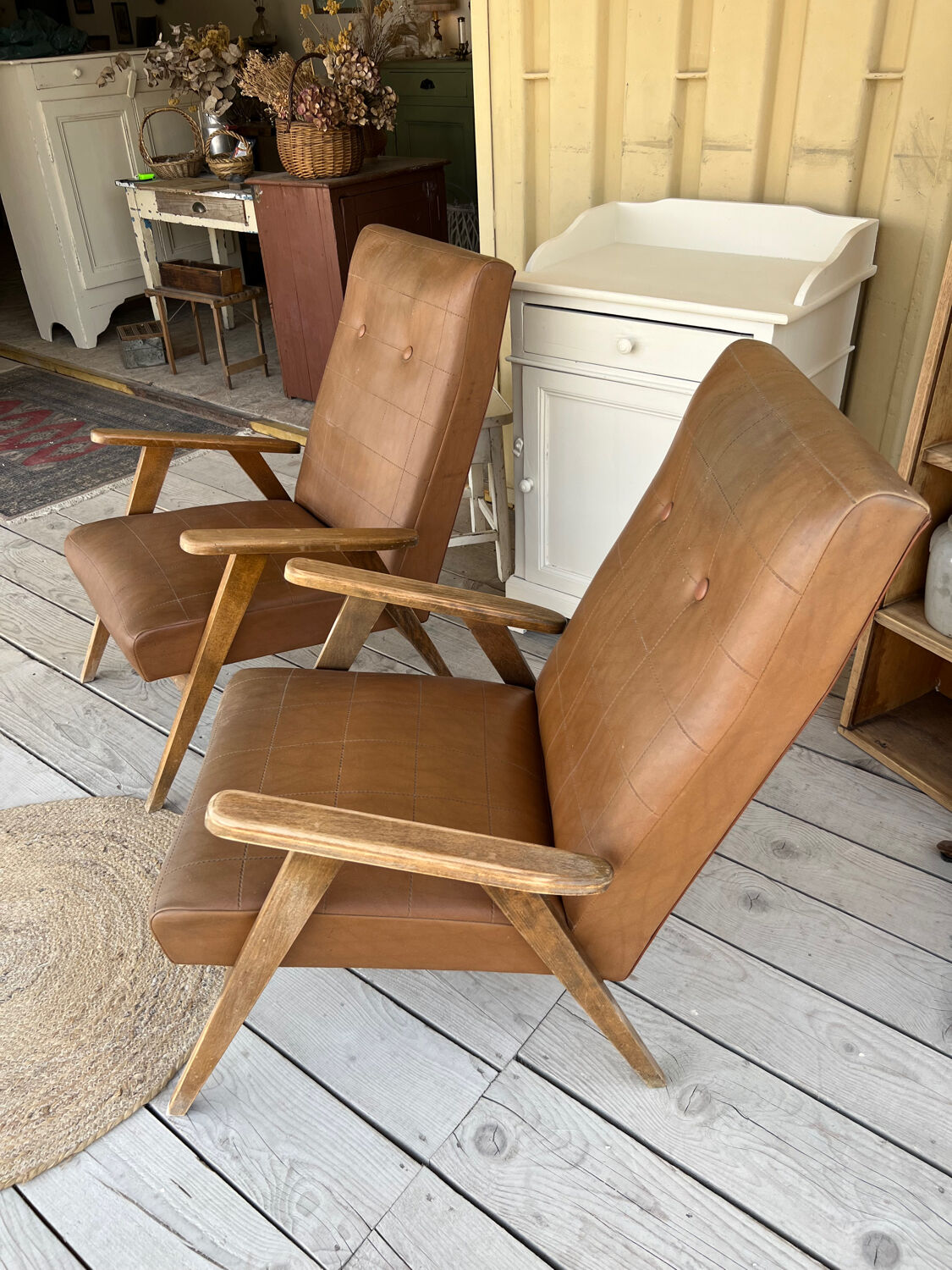 Vintage armchairs