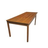 Table scandinave extensible en teck des années 60