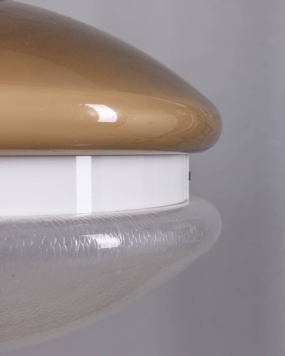 VINTAGE 1970S CHANDELIER IN TORTORA PLEXIGLASS, ITALIAN DESIGN